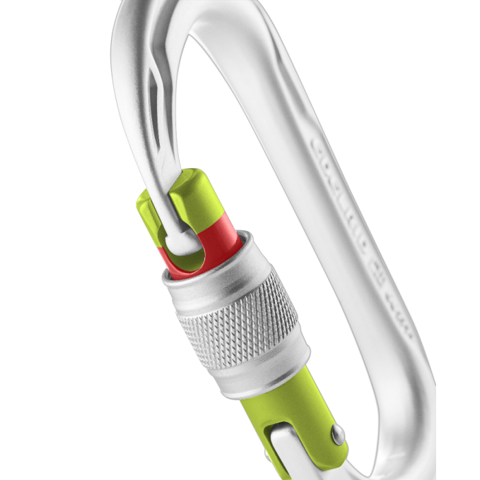 Karabinek Edelrid OVAL POWER 2500 SCREW - silver